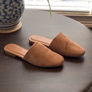 Thea flats from Target. Tan suede color.